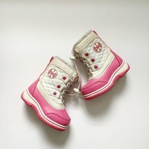 totes| galaxy mid toddler girls’ waterproof winter boots